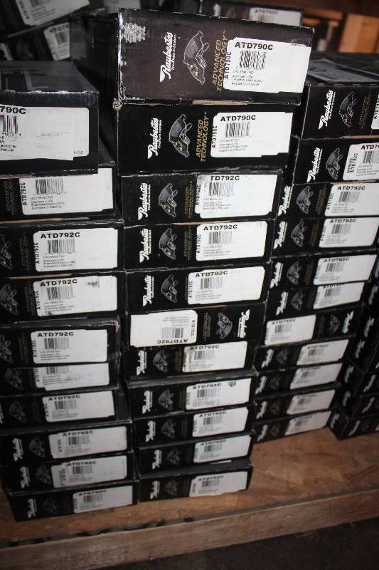 lot 188 image: Lot of (11) Raybestos Disc Brake Pads New In Box Includes ATD790C, ATD792C