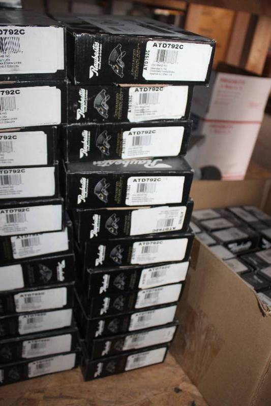 lot 190 image: Lot of (11) Raybestos Disc Brake Pads New In Box Includes ATD792C