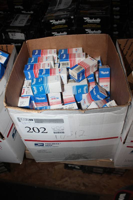 lot 202 image: Lot of (Approximately 50) Raybestos PG Plus Brake Parts New In Box Includes H15157, H15706, H5416, H15130, H5575, H15088