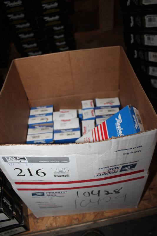 lot 216 image: Lot of (Approximately 20) Raybestos PG Plus Brake Parts New In Box Includes H2664, H5524A, H2593, H2668, H5548A, H7002, H2663, H2668, H2104