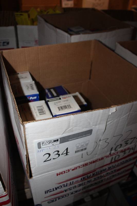 lot 234 image: Lot of (Approximately 25) Parts Plus Automotive Parts New In Box Includes P4058, P4248, P4408