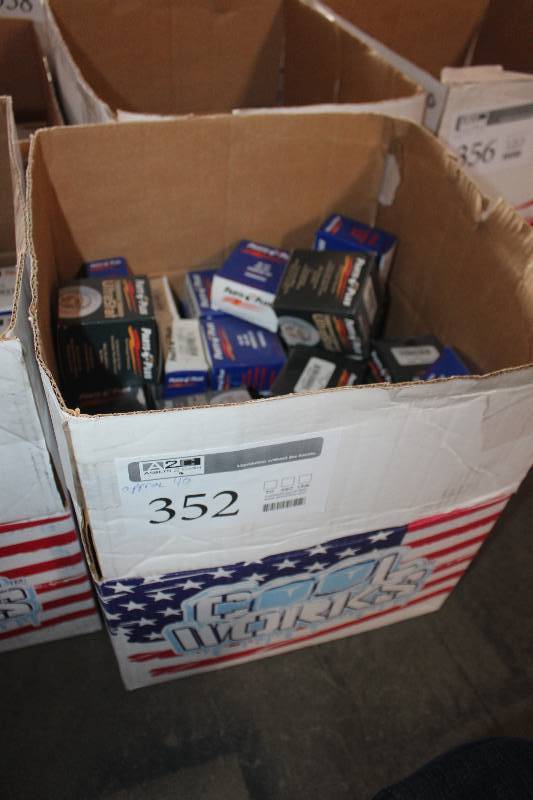 lot 352 image: Lot of (Approximately 40) Parts Plus Fuel Cap, Radiator Cap, Thermostat New In Box Includes P7048, P15397