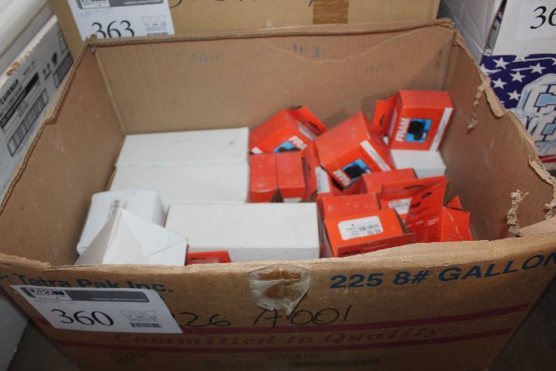 lot 360 image: Lot of (Approximately 10) Fram Automotive Parts New In Box Includes RG-782, P37987