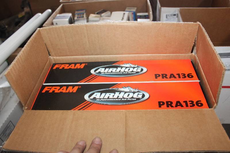lot 366 image: Lot of (Approximately 2) Fram Air Hog Filters New In Box Includes PRA136