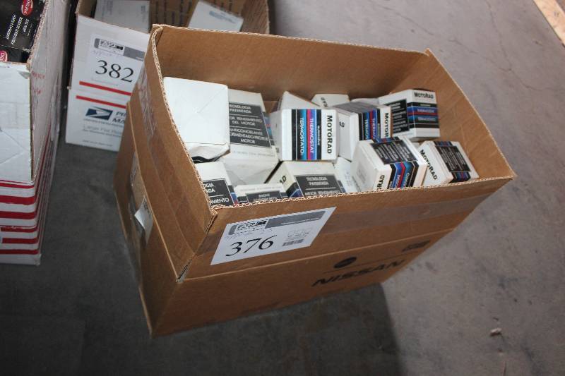 lot 376 image: Lot of (Approximately 25) Motorad Thermostat New In Box Includes 456-180, 554-170