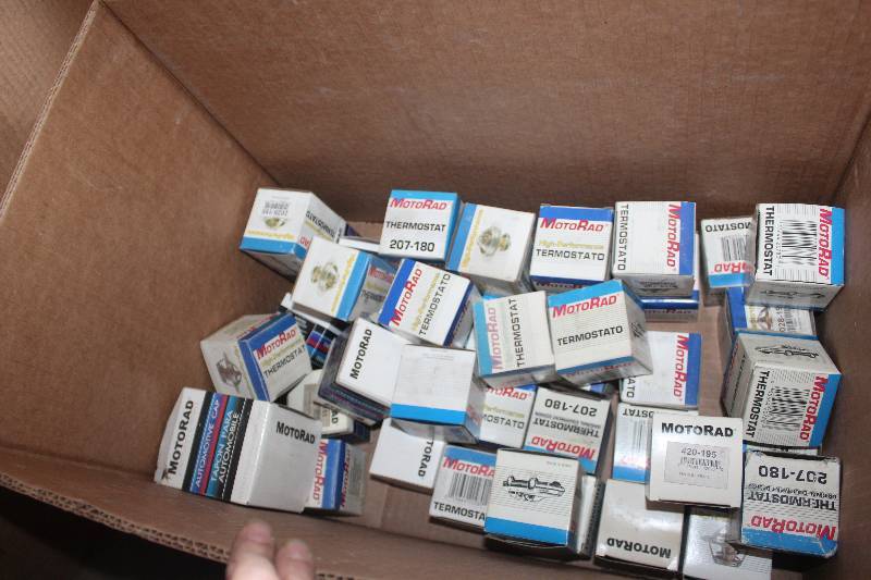 lot 379 image: Lot of (Approximately 20) Motorad Thermostat New In Box Includes 207-180, 2028-195