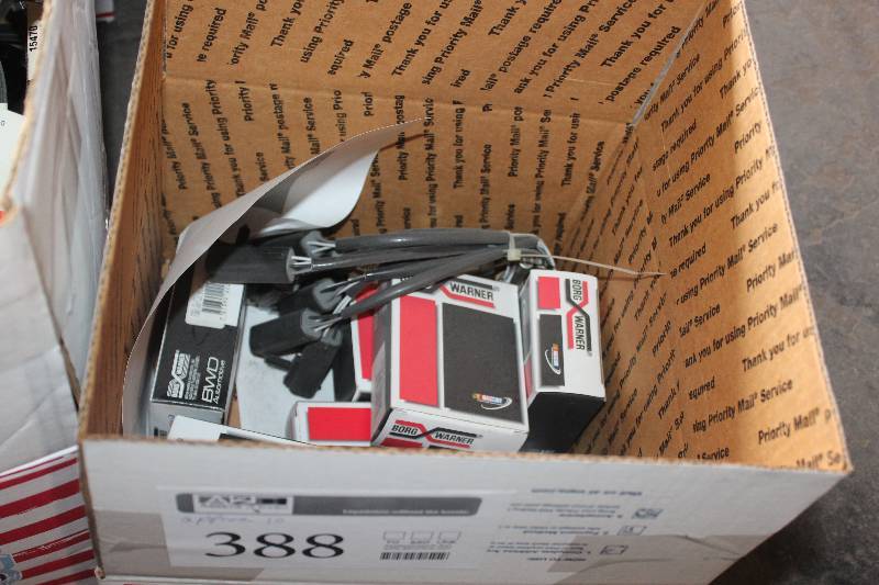 lot 388 image: Lot of (Approximately 10) Borg Warner Automotive Parts New In Box Includes OS820
