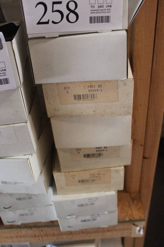 lot 258 image: Lot of (8) Automotive Parts 6-Count New In Box Includes 84004-1, 84038-1