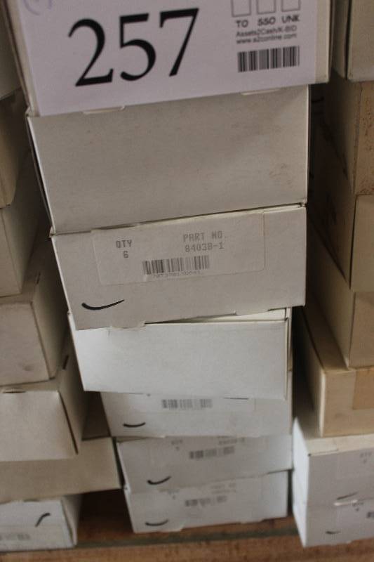 lot 257 image: Lot of (7) Automotive Parts 6-Count New In Box Includes 84038-1
