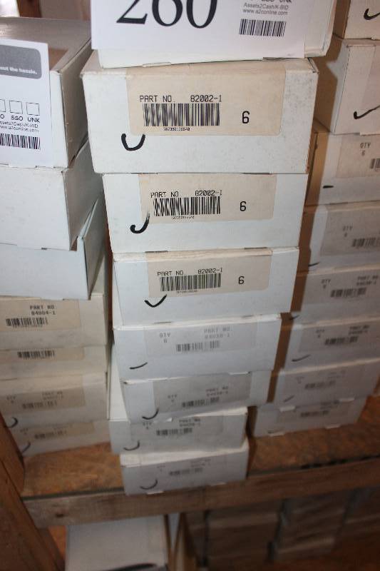 lot 260 image: Lot of (8) Automotive Parts 6-Count New In Box Includes 82002-1, 84038-1