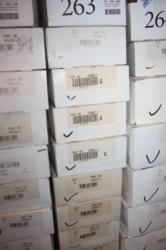 lot 263 image: Lot of (9) Automotive Parts 6-Count New In Box Includes 82002-1, 84038-1