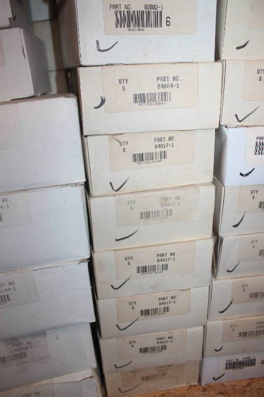 lot 265 image: Lot of (9) Automotive Parts 6-Count New In Box Includes 82002-1, 84004-1, 84017-1