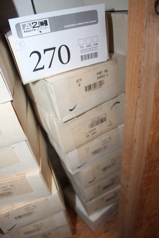 lot 270 image: Lot of (8) Automotive Parts 6-Count New In Box Includes 84002-1, 84005-1, 82054-1, 82009-1