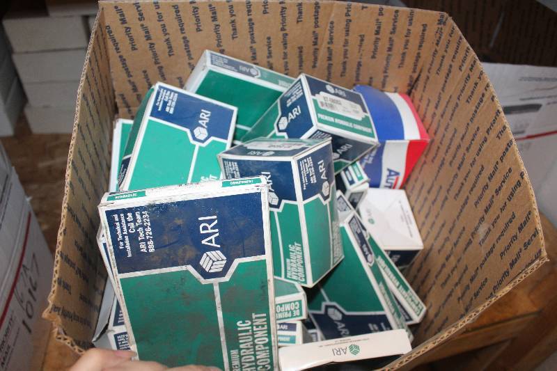 lot 312 image: Lot of (Approximately 30) ARI, Auto Drive Automotive Parts New In Box Includes 87-04324, 87-08052, 87-04020, 87-04013, 87-10002, 87-16023, 87-08052, SSD68