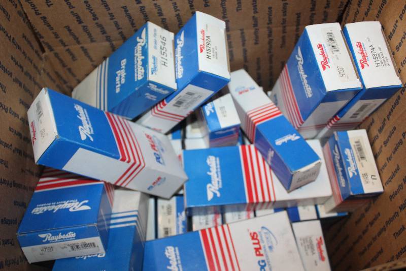 lot 315 image: Lot of (Approximately 25) Raybestos PG Plus Brake Parts New In Box Includes H15792A, H15546, H15838A, H15869A, H15874A, H5636A
