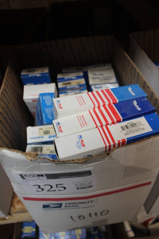 lot 325 image: Lot of (Approximately 35) Raybestos PG Plus Brake Parts New In Box Includes H5657A, H7294, H17326, H15655, H2632, H5594, H7041, H7274, H2598, H17272, H5587, H5588, H2650, H7041