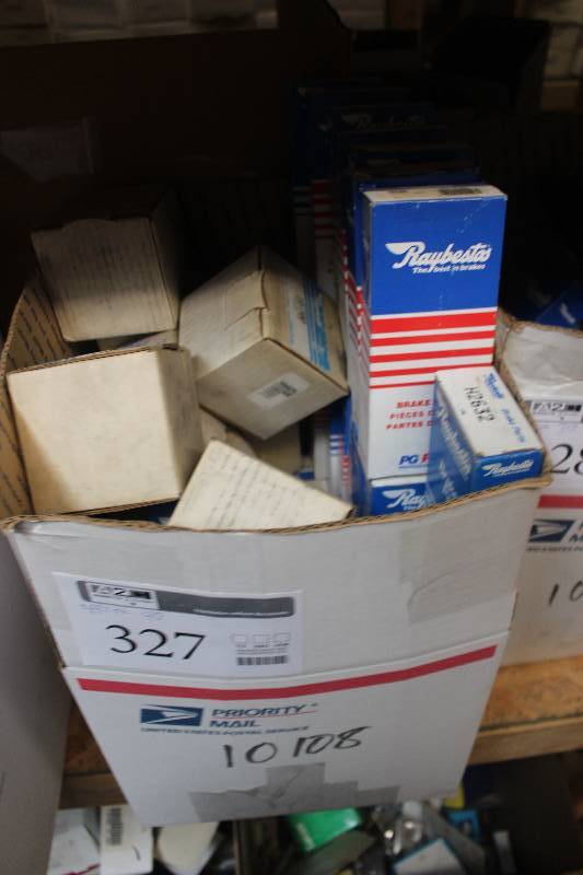 lot 327 image: Lot of (Approximately 40) Raybestos PG Plus Brake Parts New In Box Includes H2632, H5700, H5584, H5519, H438, H17145