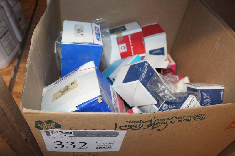 lot 332 image: Lot of (Approximately 35) Ford, AC Delco Automotive Parts New In Box Includes C311, C4TZ-7B137-A, A7978, C3AZ-9355-A