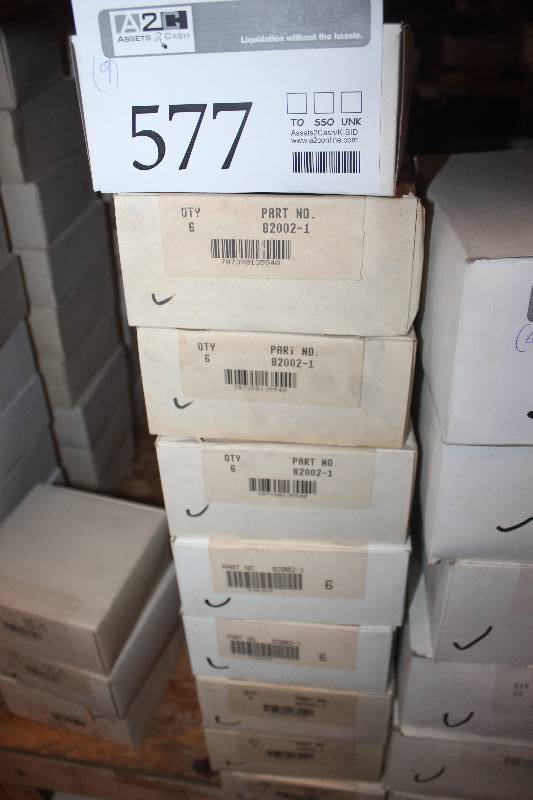 lot 577 image: Lot of (9) Automotive Parts 6-Count New In Box Includes 82002-1