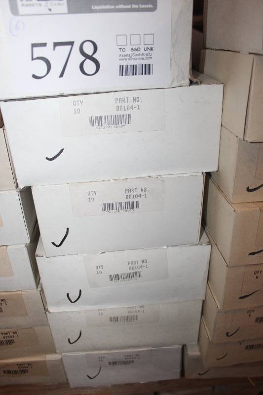 lot 578 image: Lot of (6) Automotive Parts 10-Count New In Box Includes 86104-1