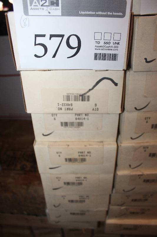 lot 579 image: Lot of (8) Automotive Parts 6-Count New In Box Includes 84014-1, 84032-1, 84081-1
