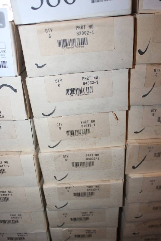 lot 580 image: Lot of (9) Automotive Parts 6-Count New In Box Includes 82002-1, 84033-1