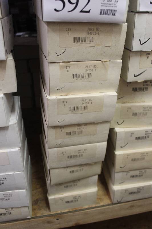 lot 592 image: Lot of (9) Automotive Parts 6-Count New In Box Includes 84051-1, 84079-1