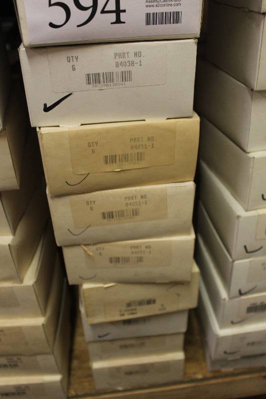 lot 594 image: Lot of (9) Automotive Parts 6-Count New In Box Includes 84038-1, 84051-1