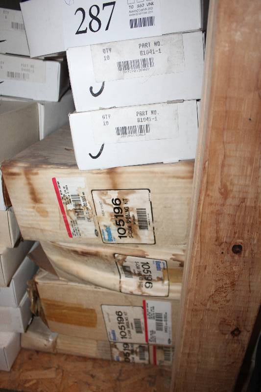 lot 287 image: Lot of (7) Automotive Parts 10-Count New In Box Includes 81041-1, 105196