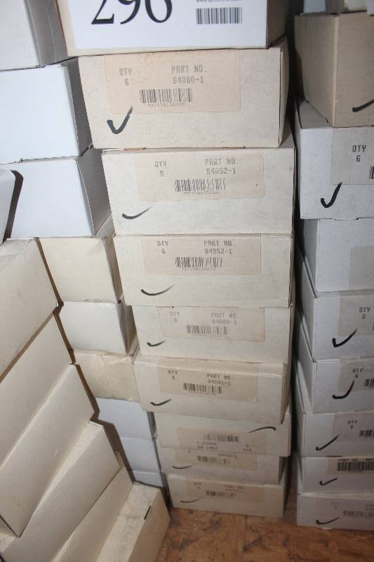 lot 296 image: Lot of (9) Automotive Parts 6-Count New In Box Includes 84080-1, 84052-1