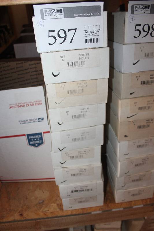 lot 597 image: Lot of (9) Automotive Parts 6-Count New In Box Includes 84011-1, 84051-1