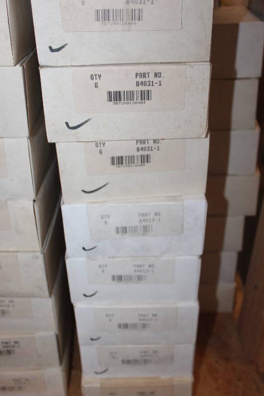 lot 600 image: Lot of (9) Automotive Parts 6-Count New In Box Includes 84031-1, 84012-1