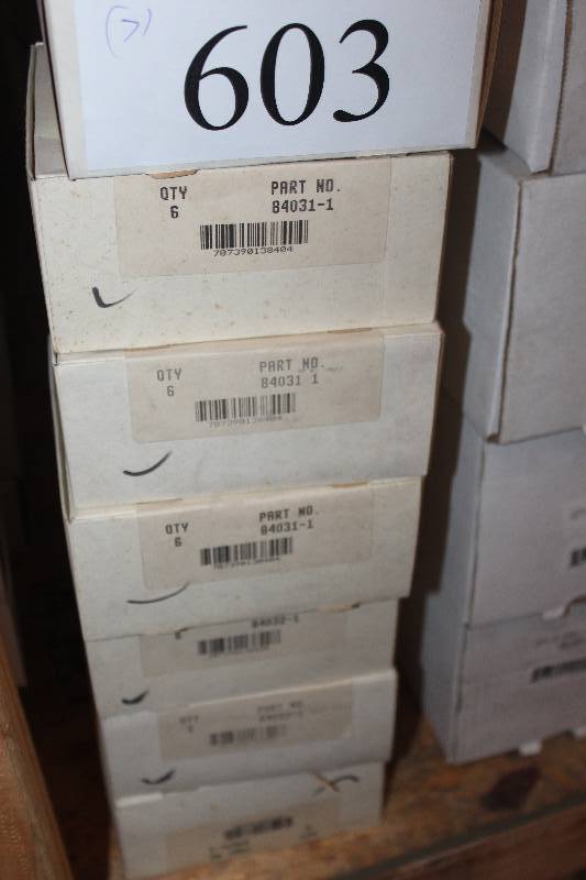 lot 603 image: Lot of (7) Automotive Parts 6-Count New In Box Includes 84031-1, 84032-1