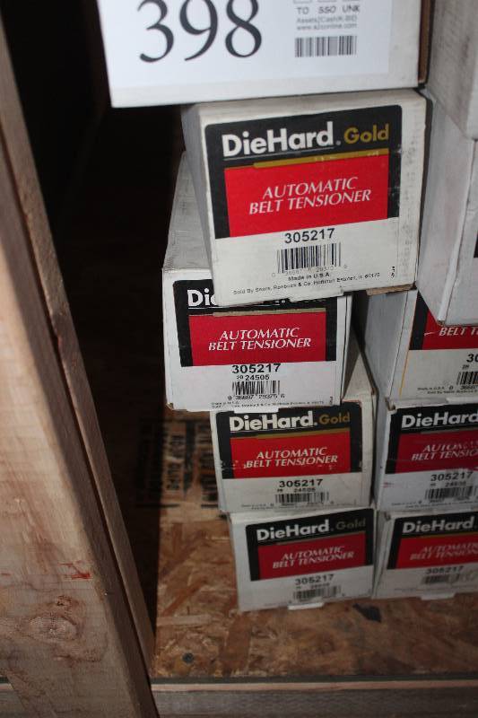 lot 398 image: Lot of (5) Diehard Automatic Belt Tensioner New In Box Includes 305217,