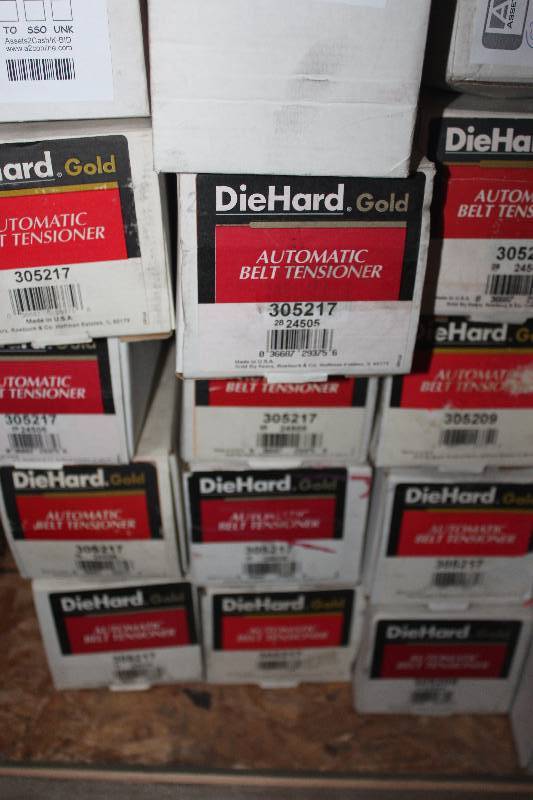lot 399 image: Lot of (5) Diehard Automatic Belt Tensioner New In Box Includes 305217