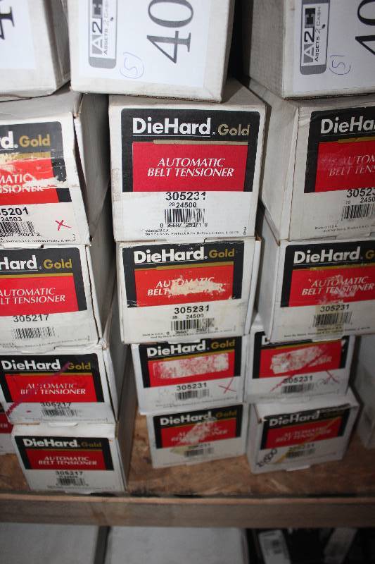 lot 402 image: Lot of (5) Diehard Automatic Belt Tensioner New In Box Includes 305231