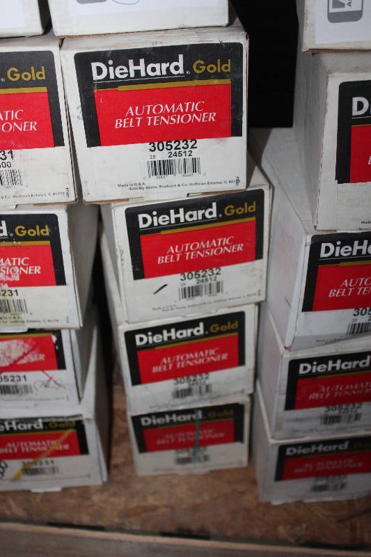 lot 404 image: Lot of (5) Diehard Automatic Belt Tensioner New In Box Includes 305232