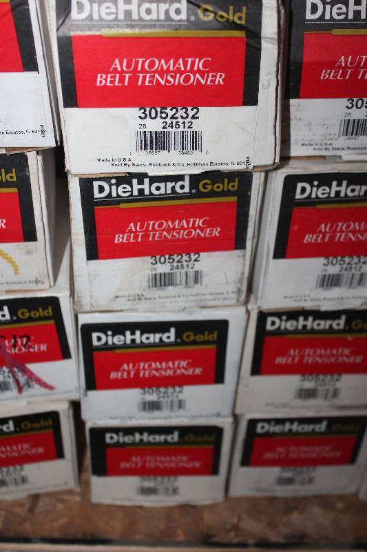 lot 407 image: Lot of (5) Diehard Automatic Belt Tensioner New In Box Includes 305232