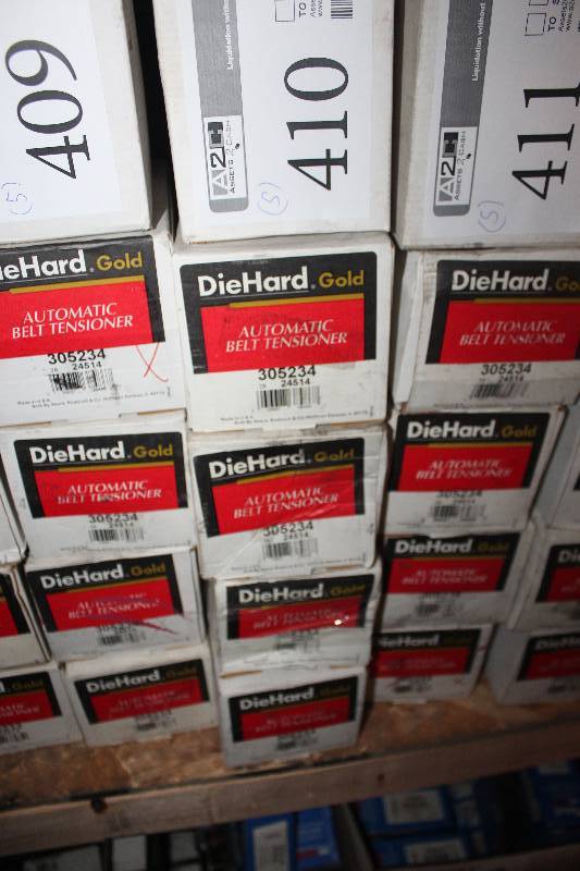 lot 410 image: Lot of (5) Diehard Automatic Belt Tensioner New In Box Includes 305234