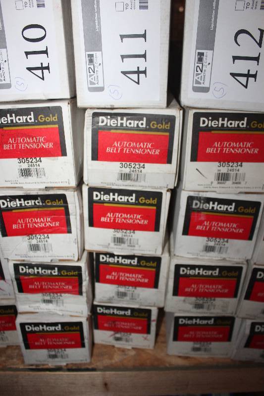 lot 411 image: Lot of (5) Diehard Automatic Belt Tensioner New In Box Includes 305234