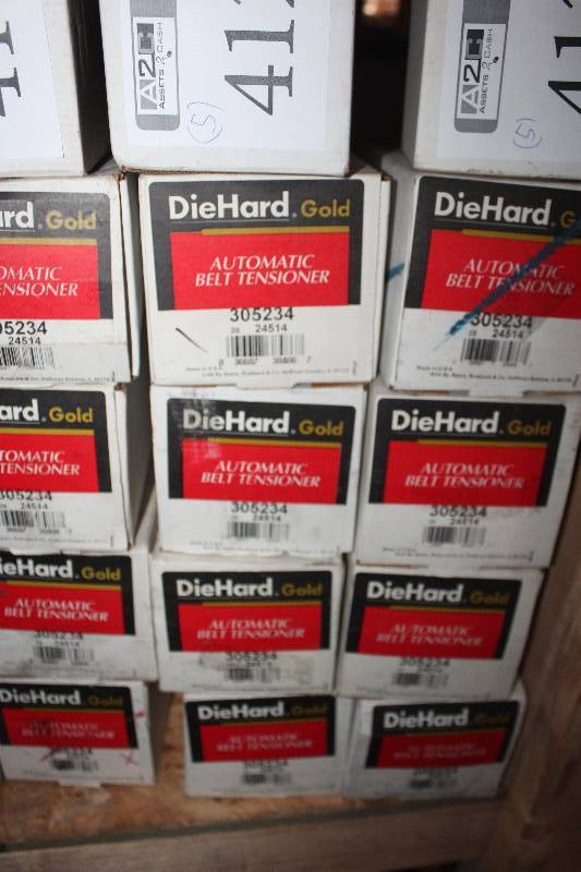 lot 412 image: Lot of (5) Diehard Automatic Belt Tensioner New In Box Includes 305234