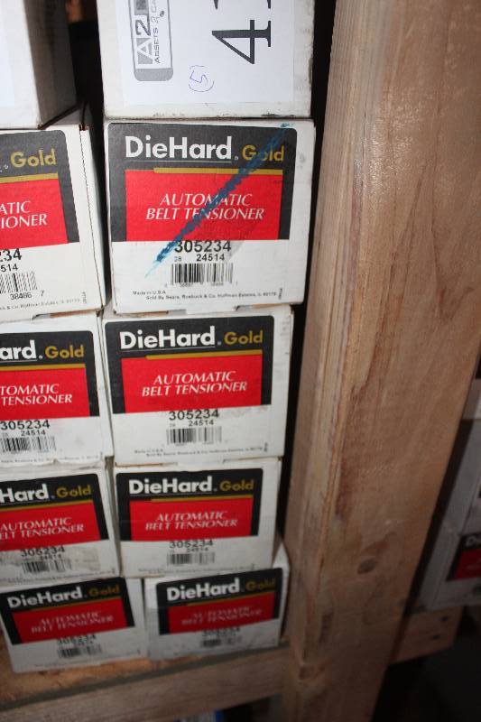 lot 413 image: Lot of (5) Diehard Automatic Belt Tensioner New In Box Includes 305234