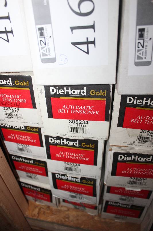 lot 416 image: Lot of (5) Diehard Automatic Belt Tensioner New In Box Includes 305234, 305236