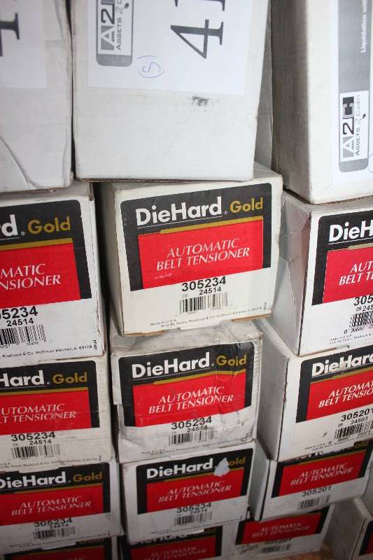 lot 419 image: Lot of (5) Diehard Automatic Belt Tensioner New In Box Includes 305234