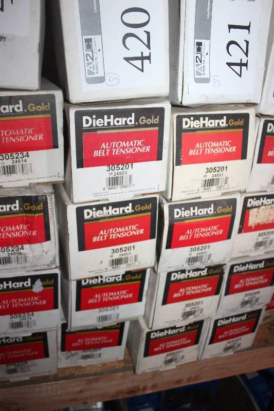 lot 420 image: Lot of (5) Diehard Automatic Belt Tensioner New In Box Includes 305201