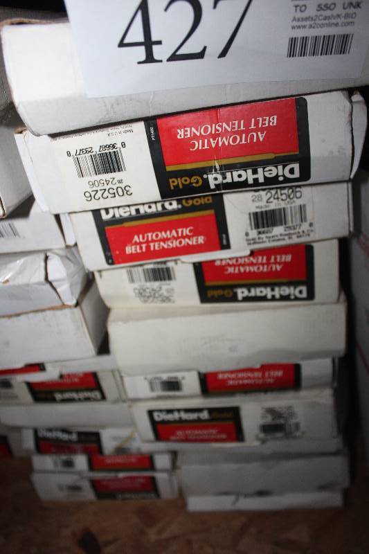 lot 427 image: Lot of (11) Diehard Automatic Belt Tensioner New In Box Includes 305226