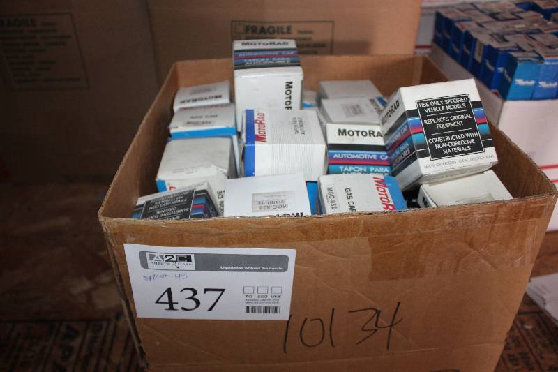 lot 437 image: Lot of (Approximately 45) Motorad Automotive Parts New In Box Includes T-13, MGC-819, MGC-832, MGC-819
