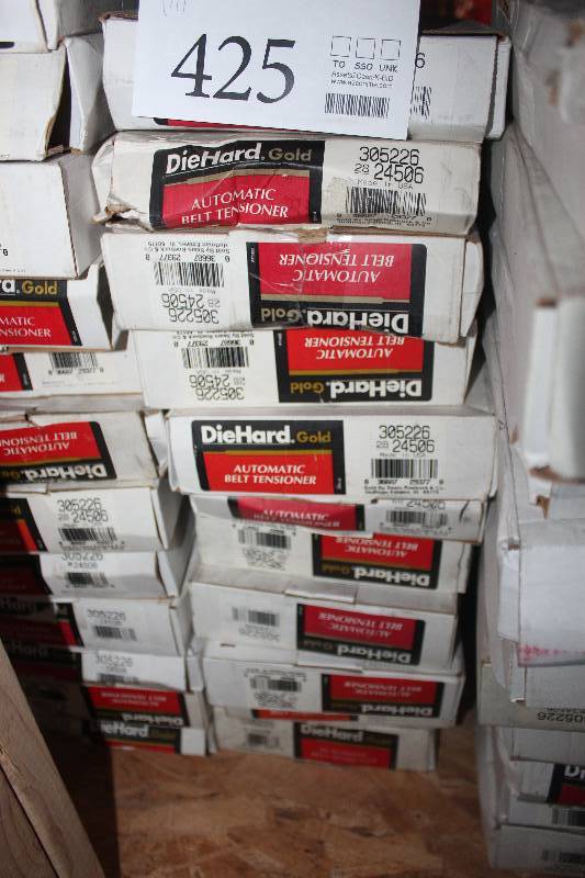 lot 425 image: Lot of (11) Diehard Automatic Belt Tensioner New In Box Includes 305226