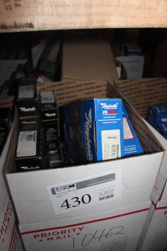 lot 430 image: Lot of (Approximately 15) Raybestos Disc Brake Pads New In Box Includes PGD591M, ATD249C