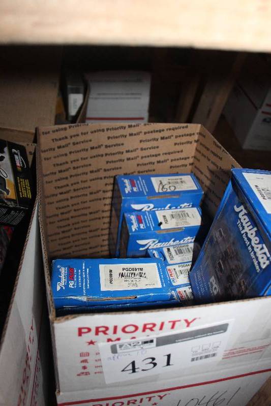lot 431 image: Lot of (Approximately 10) Raybestos Disc Brake Pads New In Box Includes PGD591M, PGD540M, PGD541M
